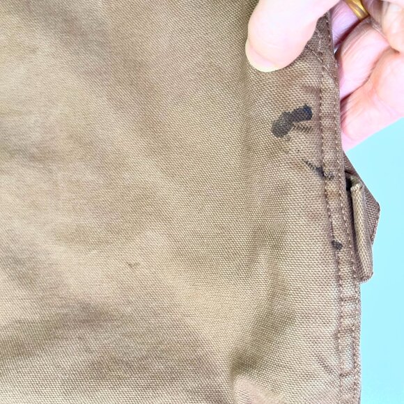 Key Size 40 Brown Cotton Overalls Carpenter *30.5" Inseam - Picture 15 of 16